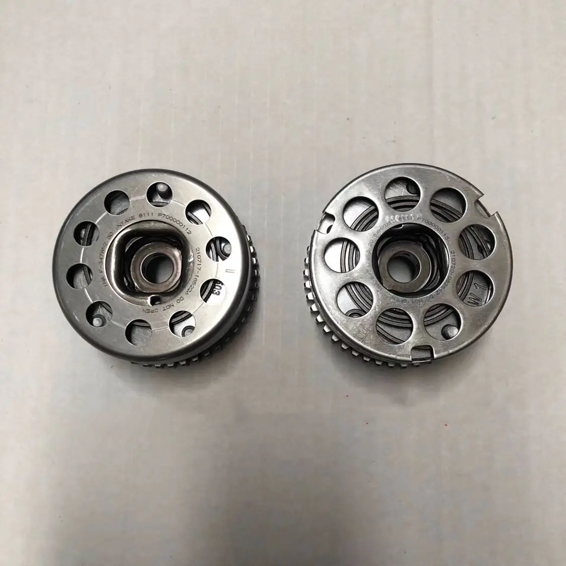 

P700000112 P700000113 Intake and exhaust timing VVT gears For Foton sauvana 4G20 BX5 BX7