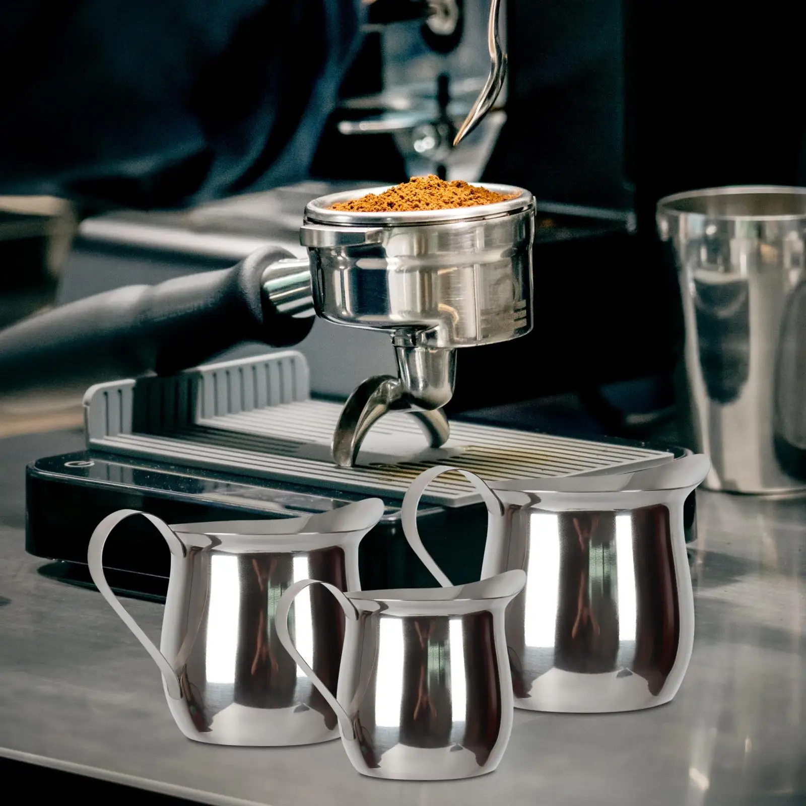 Кувшин для вспенивания молока для кофе, кувшин для пароварки для эспрессо, горшок для кофе молока, инструмент для бариста,