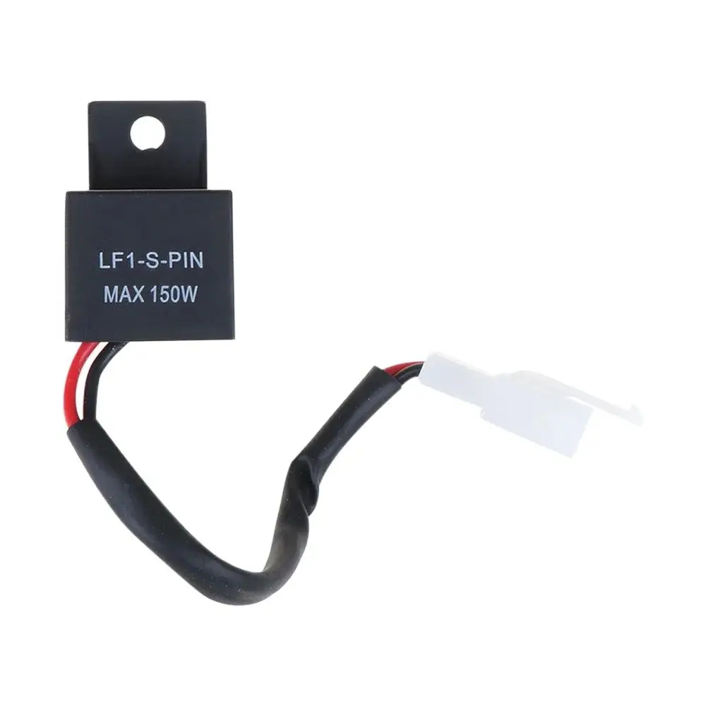 Hot Sales 12A 2Pin Electronic LED Flasher Relay For Honda Kawasaki Suzuki Yamaha Motorcycle Motor Turn Signal Bulb Hyper Flash