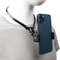 Hands Free Wearable Neck Hanging Lazy Phone Holder First Perspective Recording of Life For iPhone Samsung GoPro 13 12 DJI Stand