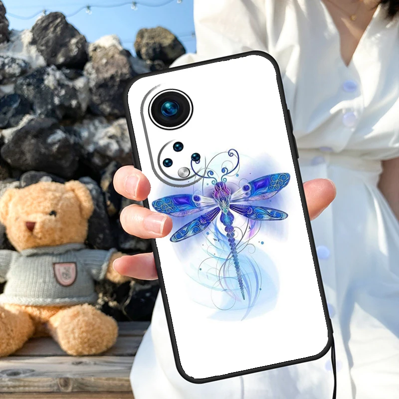 Dragonfly Phone Case For Honor 90 Lite 50 70 Magic 5 6 Pro X6 X7 X8 X9 X6a X7a X8a X9a X9b X8b Cover image 4