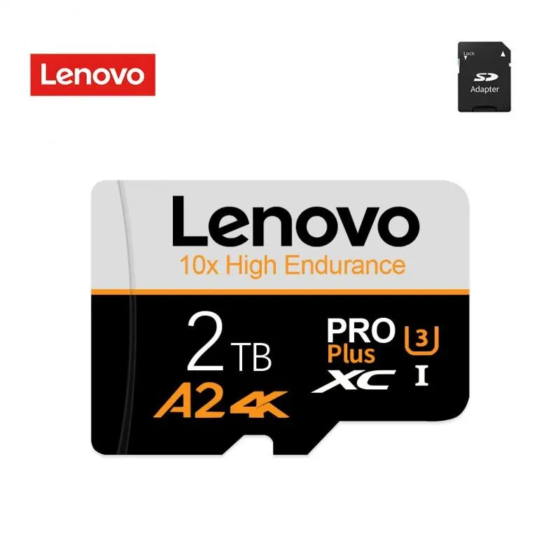 Original Lenovo SD 1TB Micro TF Mini SD Card 256GB 512GB 128gb 64GB TF Memory Flash Card for Phone/Computer/Camera Dropshipping