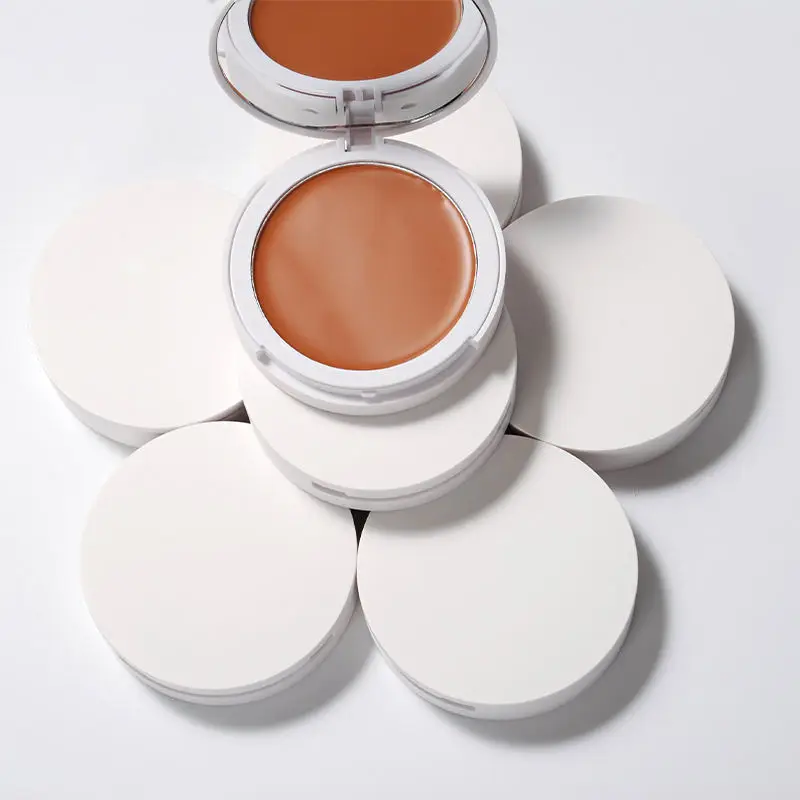 Crème anti-cernes, vente en gros, maquillage de Contour, 14 couleurs, marque privée, organique, végétalien, mat, imperméable, couverture complète