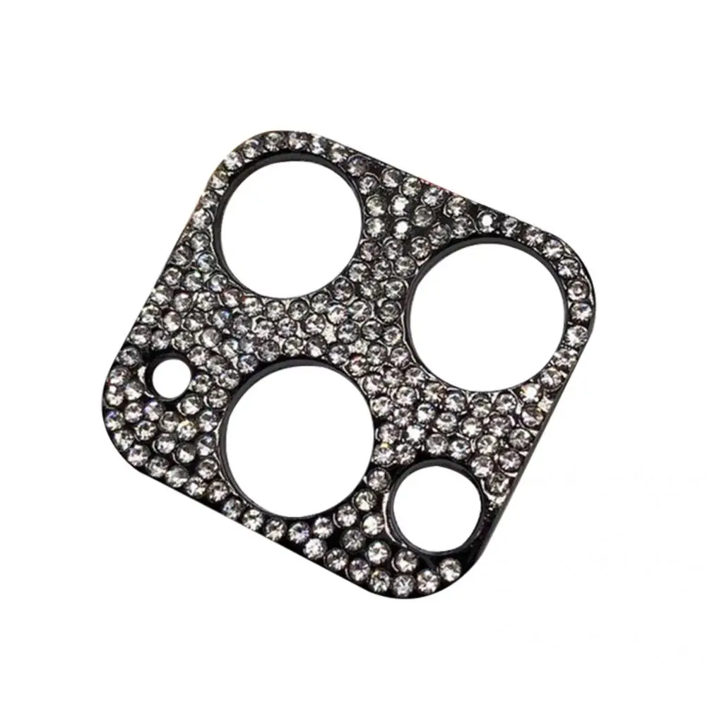 Camera Protector Screen Cover Tempered Glass Phone Film Camera Lens Shiny Rhinestone Exquisite Glitter for i13/13 mini/13 pro/13