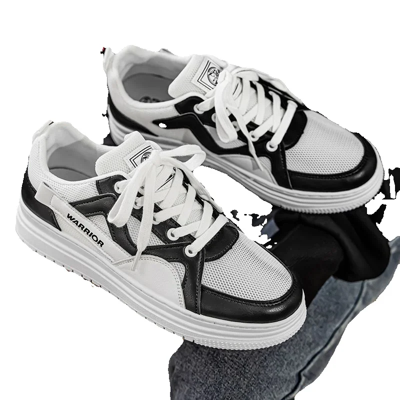 Pull-back Shoes For Men, Men's Sneakers, New Spring-summer Mesh Breathable White Shoes, Versatile Outdoor Sports Shoes For Men_vogvips.com