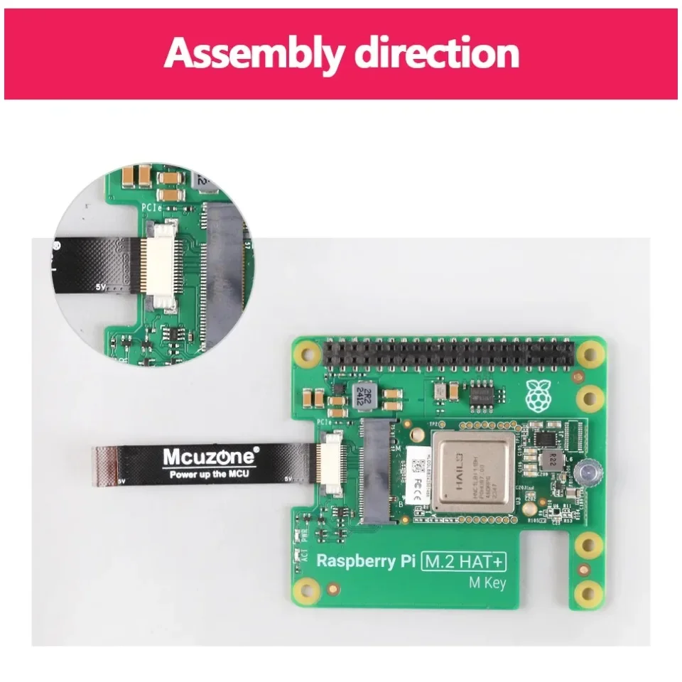 Raspberry Pi 5 abgeschirmtes FPC-Kabel, 5 cm, 1/5/10/50/100 Stück, 16-polig, 0,5 mm Rastermaß, Abschirmung, PCle 90R, Differentialpaar-Impedanzsteuerung