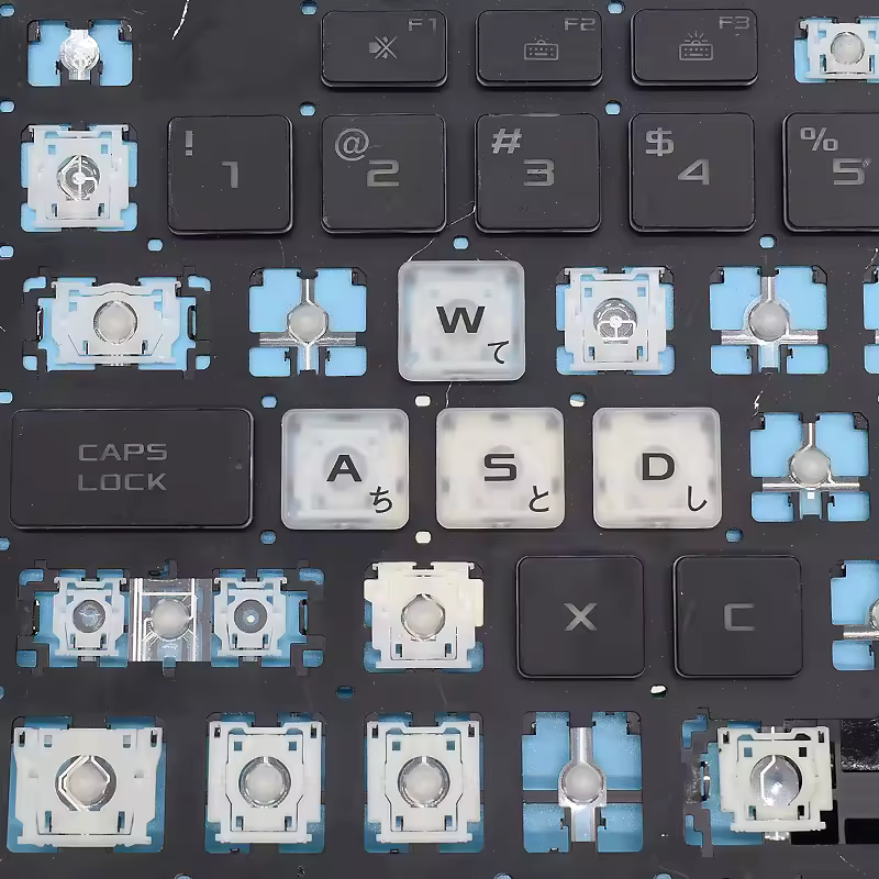 Asus TUF 키캡 부품 사진