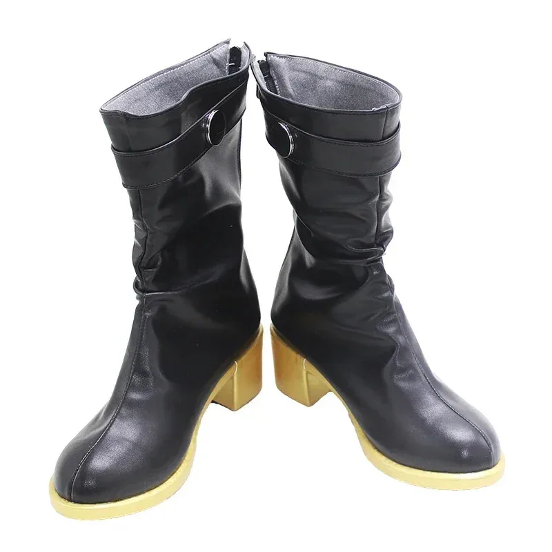

NewZenin Maki Cosplay Shoes High Heel PU Leather Shoes Anime Cosplay Props Halloween Carnival Boots Custom Made2025