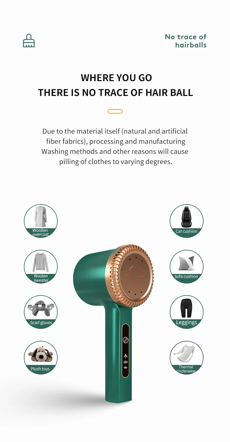 Electric Lint Remover for Clothing Pellet Fluff Remover Rechargeable Portable Fabric HairBall Shaver Removes Lint from Clothes