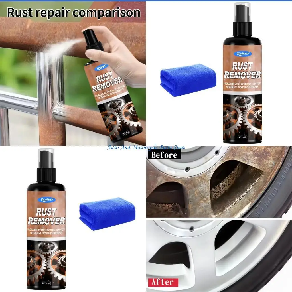 P9FD Rust Remover Sprayer Dissolves Stubborn Rust On Machinery Equipment Effectively
