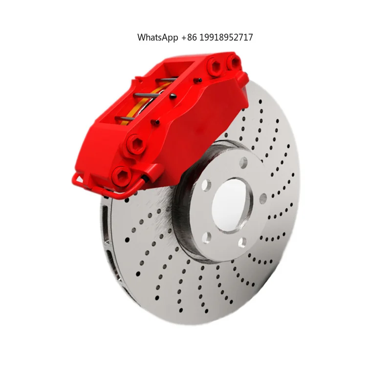 Tech Master Hydraulische Auto-Bremssysteme Bremsen Big 6 Pot GT6 Auto Big Brake Bremssattel-Kit für Autos NI-S S-AN