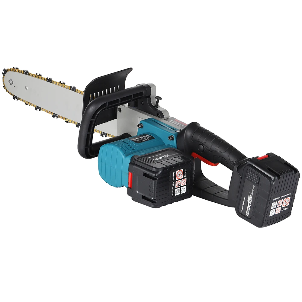 36V Rechargeable Lithium Battery Powered Brushless Cordless Chain Saw Electric Chainsaw,Compatible Makita 18V BL1840 1850 1860