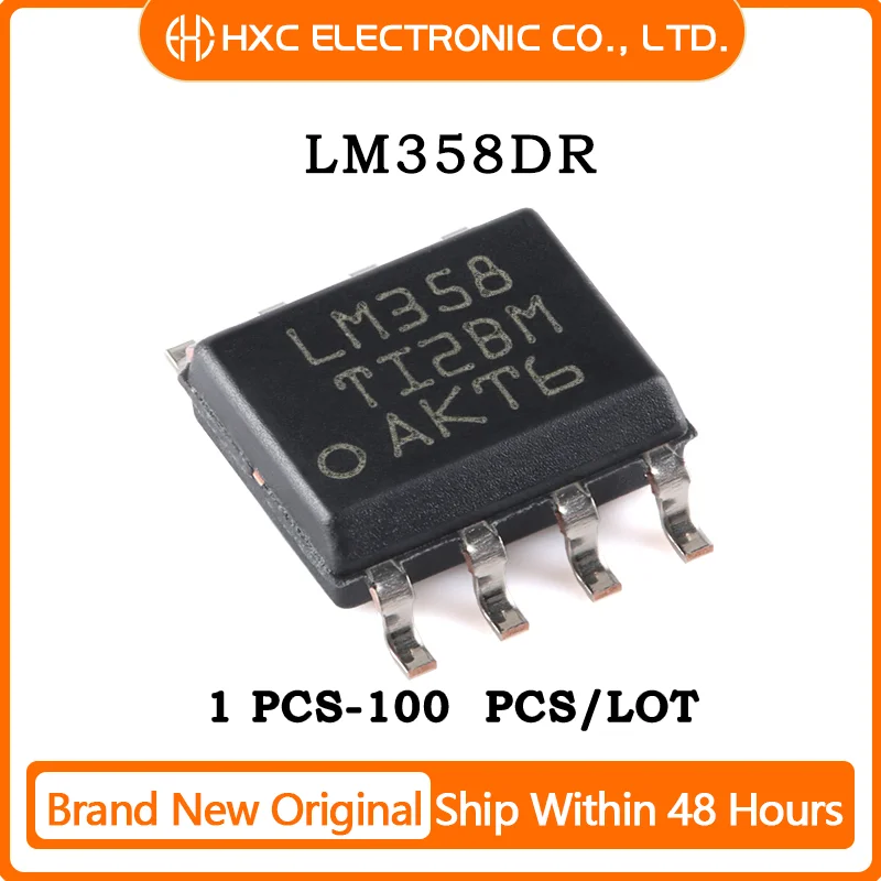 

50/100PCS 100% NEW LM358DR LM358P SOP8 DIP8 CHIP