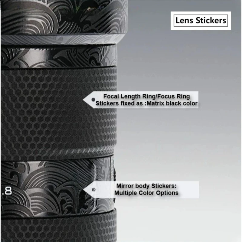 For Viltrox AF 55mm F1.8 EVO For FE / Z Mount Lens Sticker for Viltrox AF55F1.8 Lens Decal Skin 55 1.8 Wrap Cover