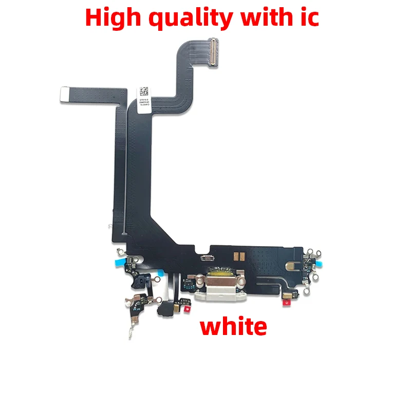 New 1:1 with IC For iphone 14 pro max 14pro max Charging Port Flex Microphone Mini USB Charger Dock Connector Repair