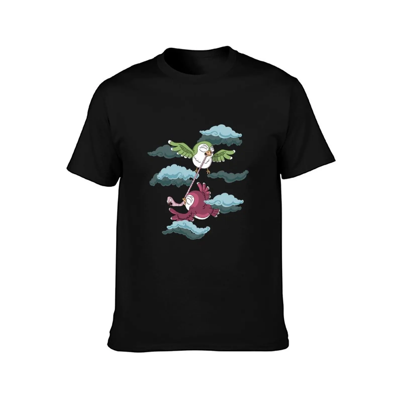The eternal struggle T-Shirt, Summer Casual Cotton Tee, Oversized Streetwear Tops, Vintage Graphic Print, Loose Fit Short Sleeve
