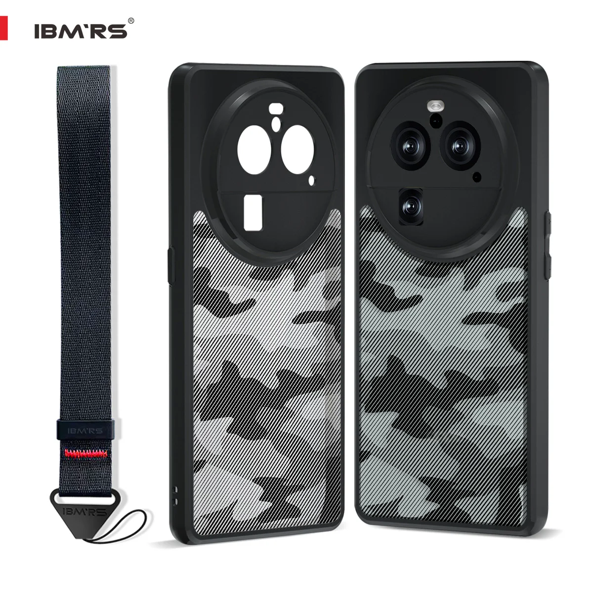 

for OPPO Find X6/X6 Pro Case,Military Camo Shockproof Protective Cover with Lanyard Hole, Anti-Scratch Anti-Fingerprint Hard