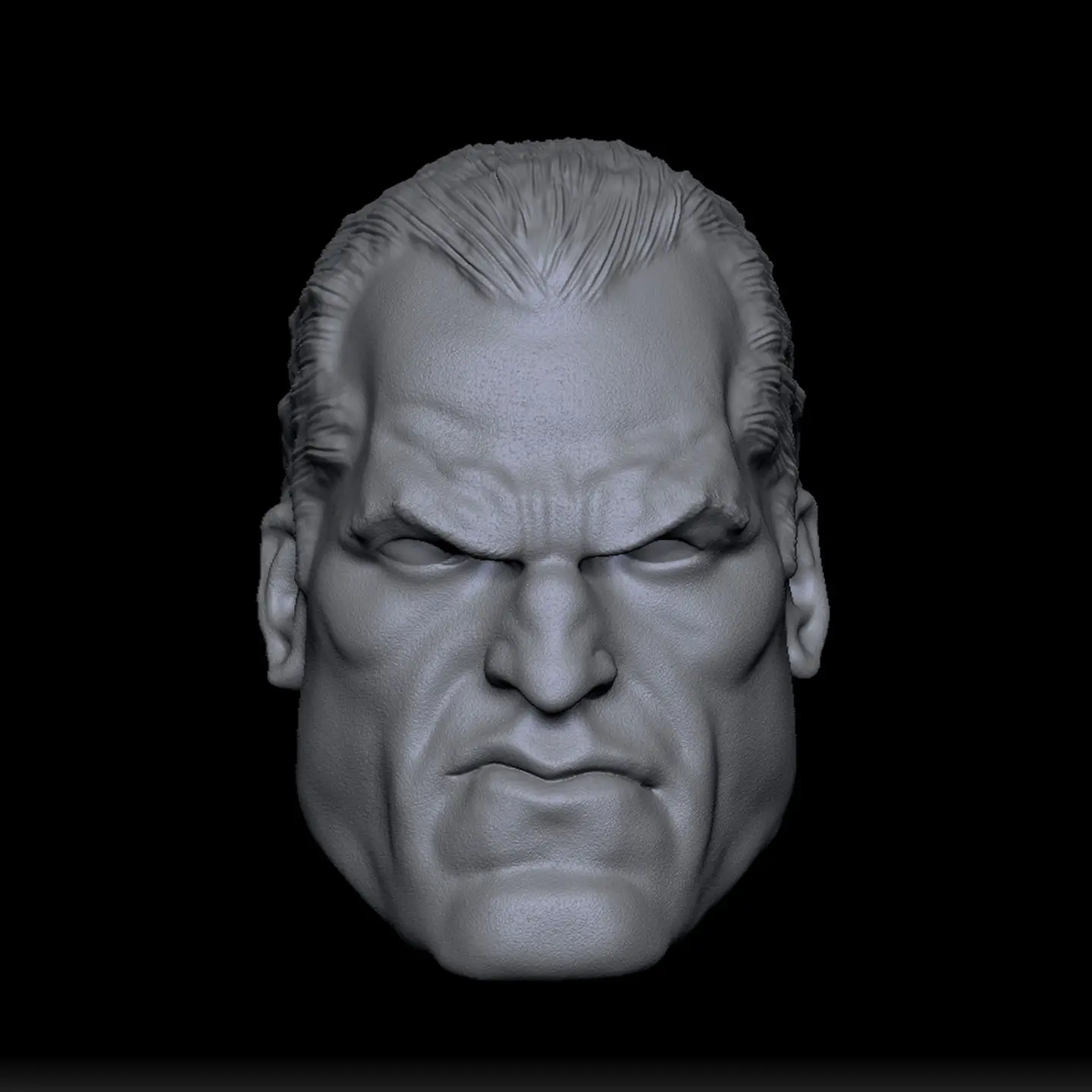 

HL248A DIY Customized 1/18 1/12 1/10 Frank Comics Unpainted Head Sculpt for 3.75" 6" 7" Figure SHF ML Mafex Mez NECA Mcf