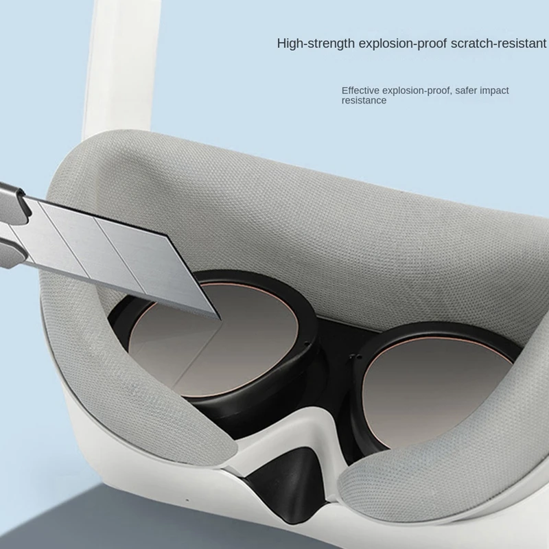 Voor Pico 4 Vr Bril Hoofd Film Hoofddeksels Hd Anti-Kras Soft Panel Film Accessoires Voor Pico4 Lens Film