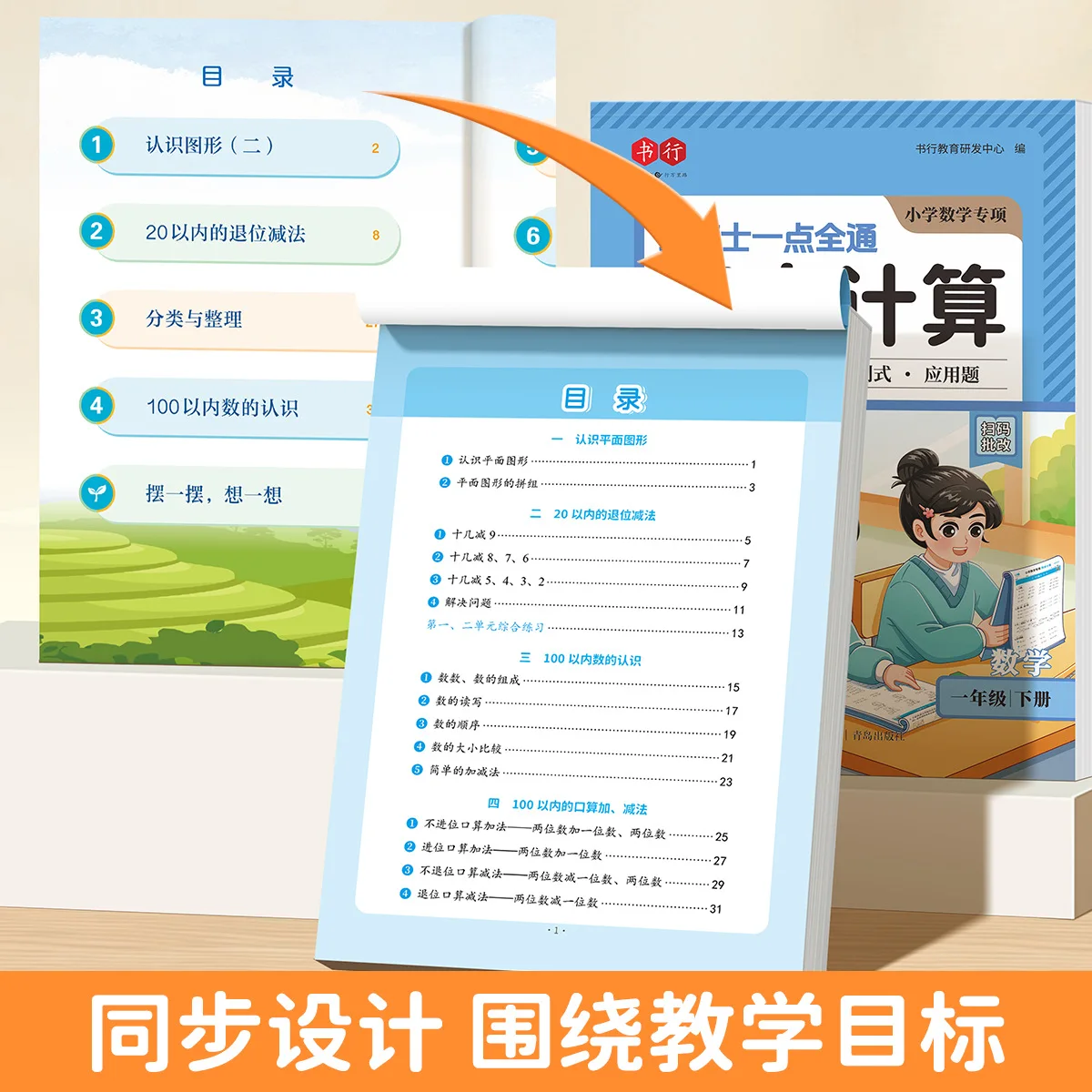Primary School Math Synchronous Calculation Problems, Daily Practice of Oral Arithmetic, Textbook Synchronized with PEP