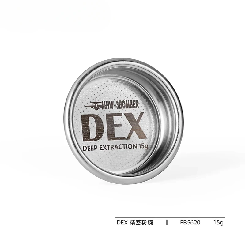 

For MHW-3 Bomber DEX Precision Powder Bowl 58mm 15/18/20/22g handle accessories （AISI stainless steel material）