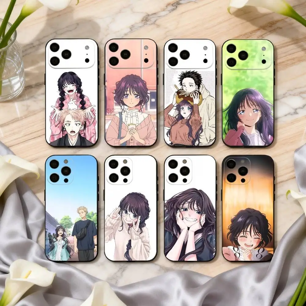 

K-Kaoru H-Hana wa Rin to S-Saku Phone Case For iPhone 17pro, 16,15,14,13,12,11 X XR Plus,Others Soft Black Cover