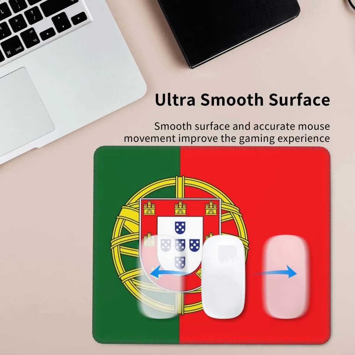 

Коврик для мыши с флагом Португалии, коврик для компьютерной клавиатуры, коврик для мыши, игровой коврик для ноутбука, офисные коврики для стола