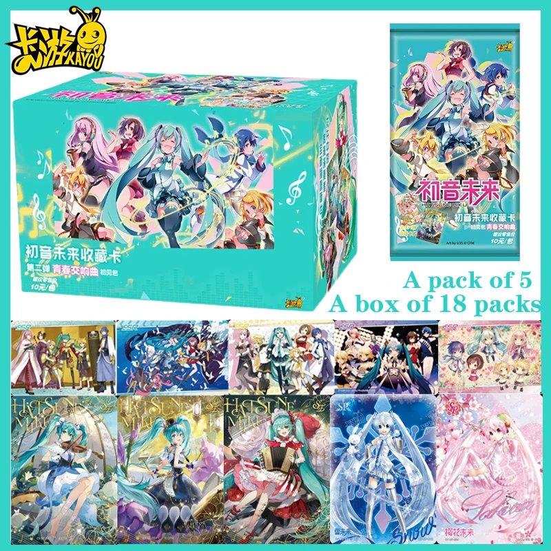 tarjetas-coleccionables-oficiales-de-hatsune-miku-de-hot-kayou-paquete-de-primera-edicion-coleccion-completa-youth-symphony-juego-de-cartas-de-anime-regalo-para-ninos