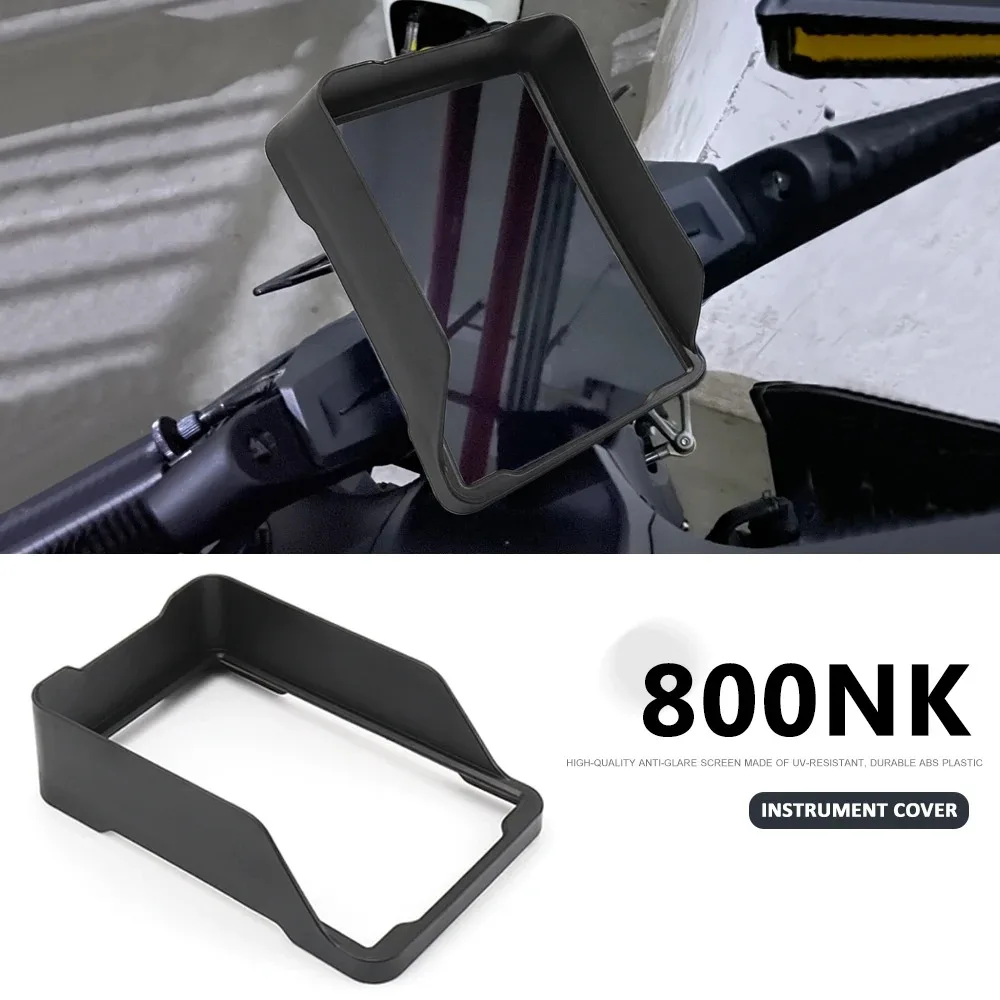 

NEW 800NK Motorcycle Instrument Panel Surround Visor Protective Cover Accessories Black For CFMOTO 800 NK 800nk 800 nk
