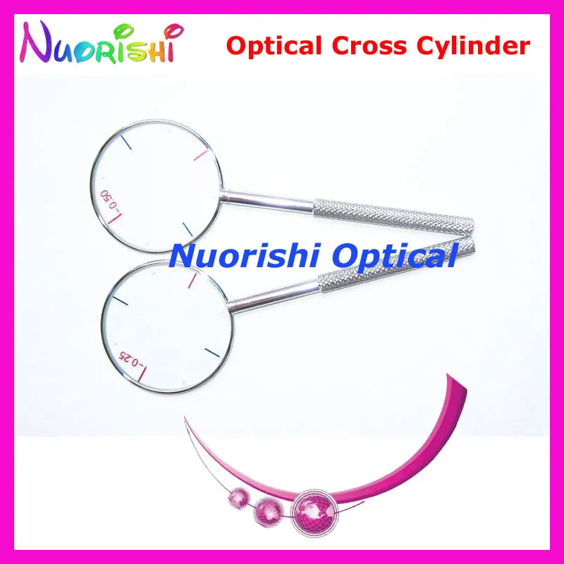 Ophthalmic Optical Cross Cylinder 4 Diopters for Optional 0.25, 0.50, 0.75,1.00 E09-5503