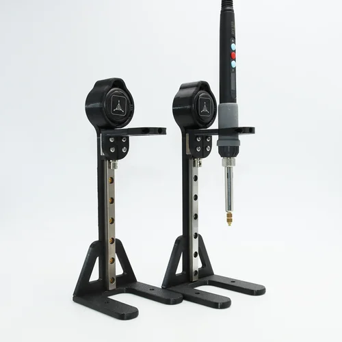 Imagen 2 del producto Juego de herramientas de inserción de calor M2 M3 M4 M5 M6 M8 punta de pistola para soldar tuerca de inserción de hilo de latón Kit de tuercas de plástico termofusible impresión insertos 3D