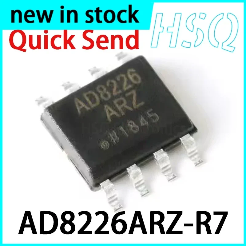 5PCS AD8226ARZ-R7 AD8226AR SOIC8 Instrument Amplifier IC Chip Brand New in Stock