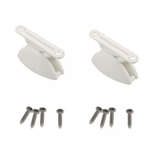 Heavy Duty Trailer Door Stop Retaining Holder Set Nylon Catch Clip for Car RV Boat Door Open Outside