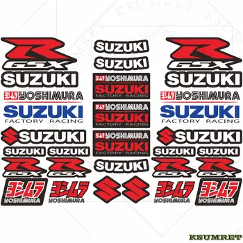 Vinylové samolepky na motocykl Suzuki, logy, emblémů na nádrži 12 nejlepší prodej Kryt nádrže Suzuki Gixxer SF - №2