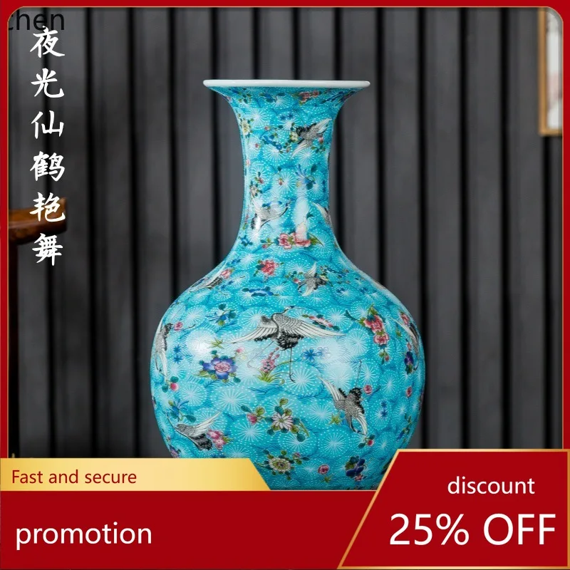 

HXL Ceramic Pastel Luminous Vase Gift Home Decoration Craft Ornament