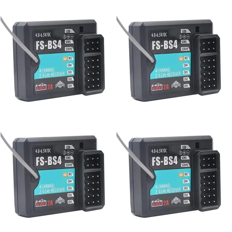 SQPP-4X For Flysky FS-BS4 Receiver With Gyro Stabilization System For Flysky FS-IT4S / FS-GT5 RC Car Boat Accessories