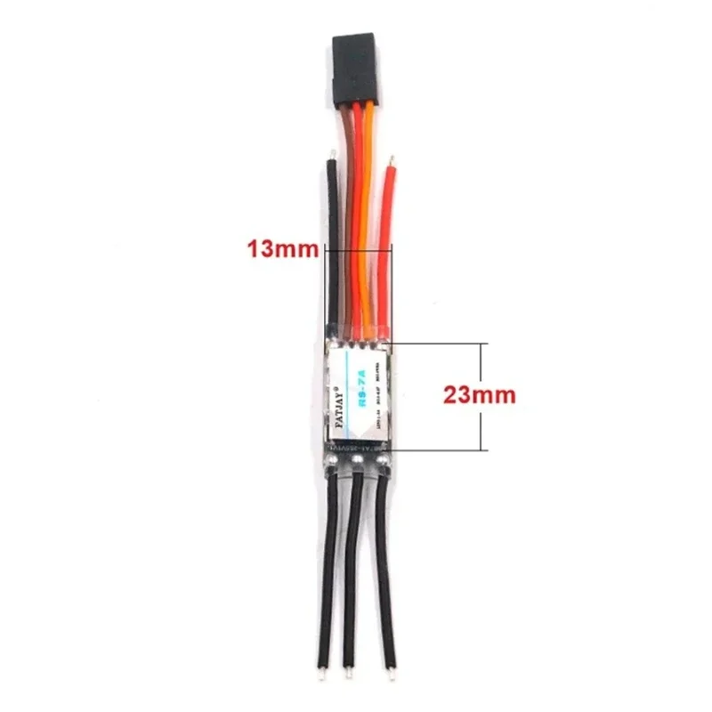 Original 5g Weightless Brushless High-Speed 7A 1-2S 5V/BEC for Board EPO Glider/Hand-Launch Plane Power Modification Fixed-wing