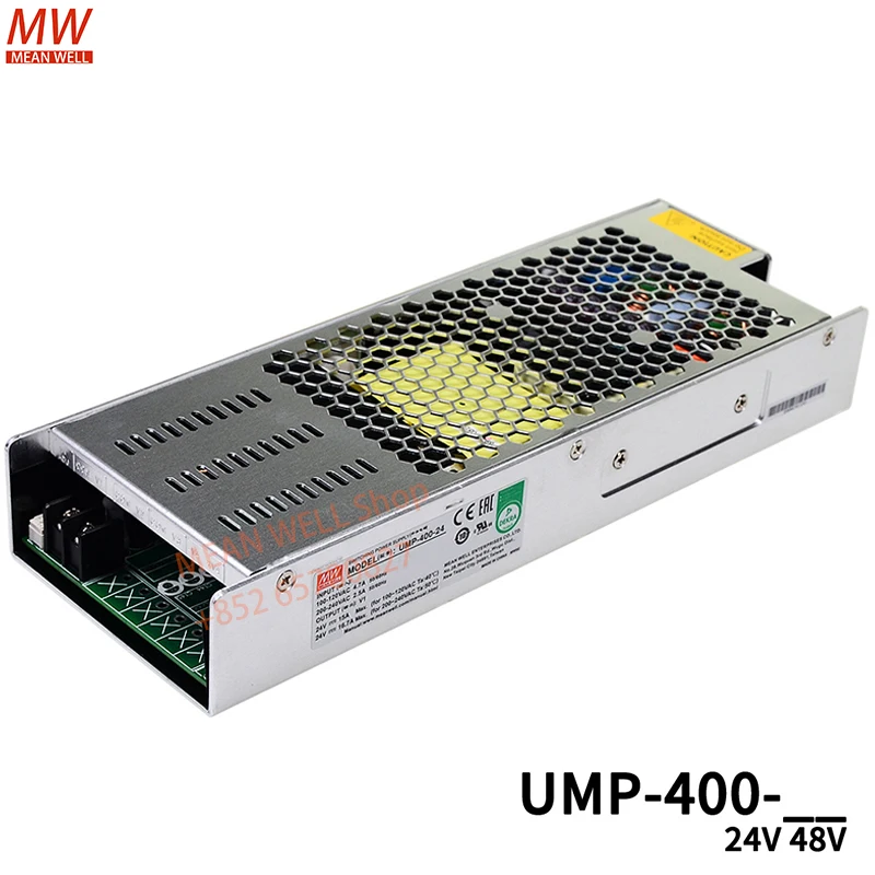 Original MEAN WELL 400W Flexible Configurable Fanless Power The UMP-400 has multiple groups. The value can be 24V48V