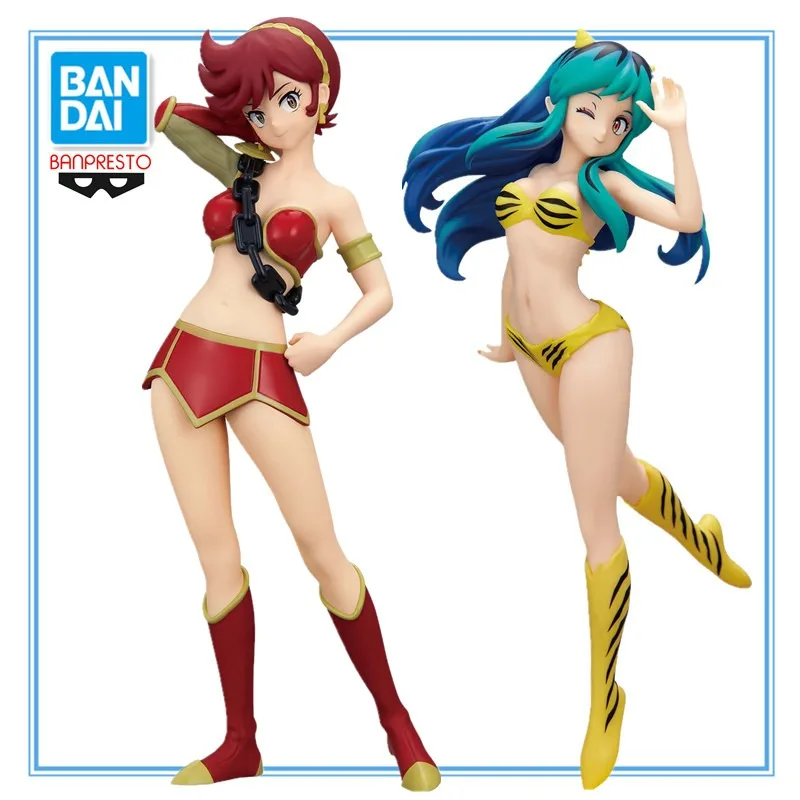 In Stock Banpresto Anime Figure Urusei Yatsura GLITTER&GLAMOURS-LUM and Bestie Collection-vol.3 PVC Action Figurine Toys Model