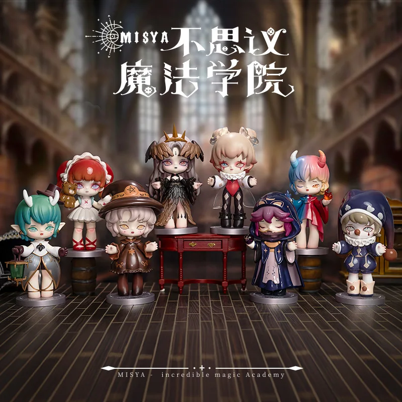 

Authentic Misya Magic Academy Series Blind Box Cute Desktop Ornaments Mystery Doll Toys Collectibles Holiday Gift Surprise Gifts