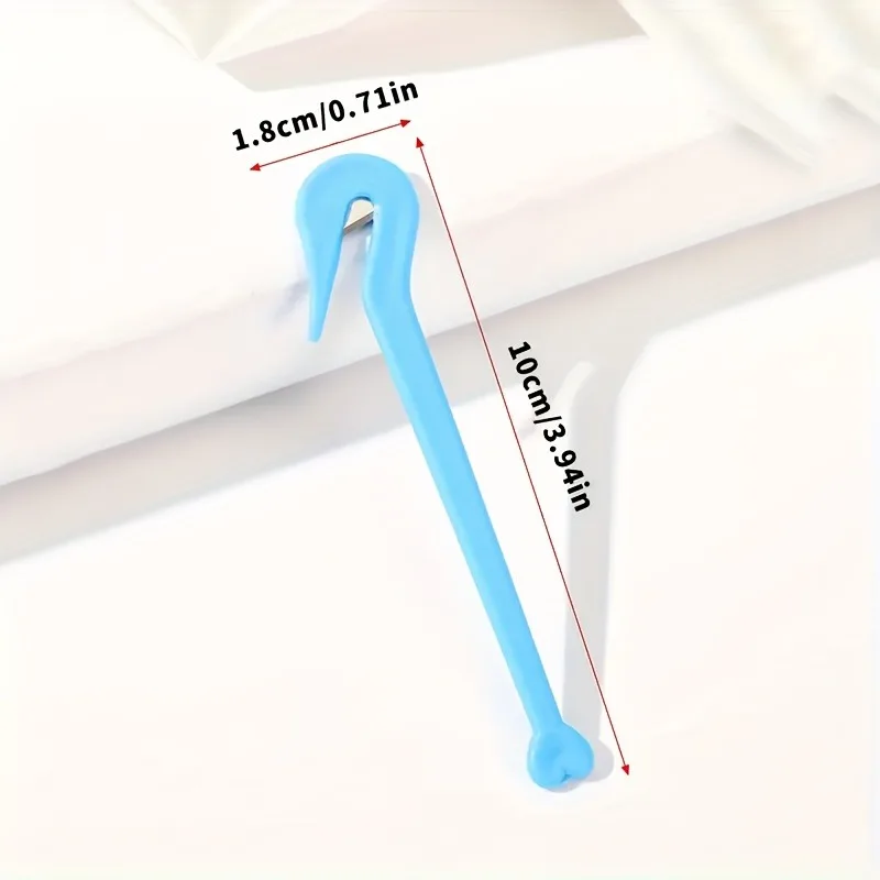 6-piece professional scrunchie clippers for precise cutting of scrunchies, perfect for braiding, updo, high ponytail, salon/home
