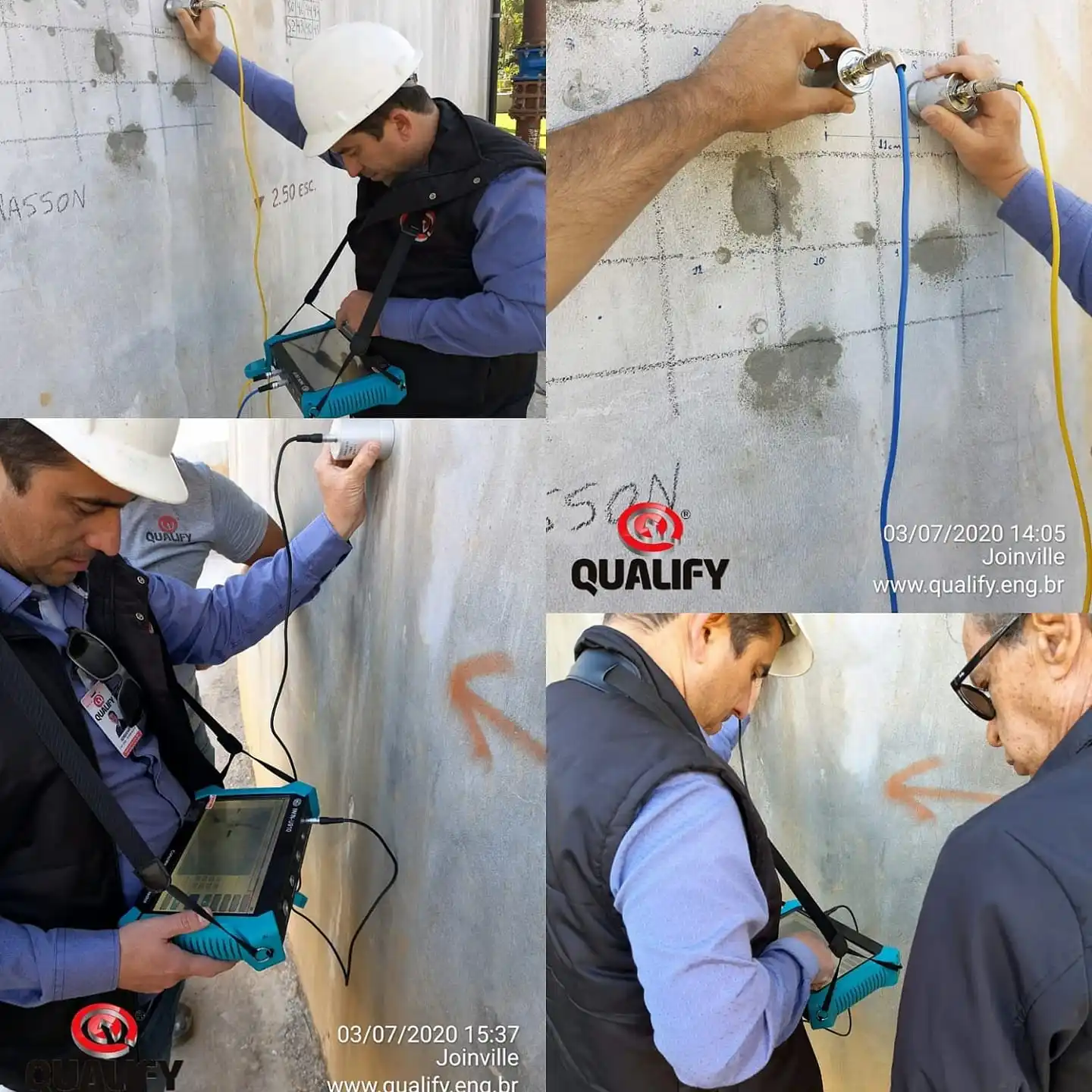 High Quality Ndt Integrated Upv Ultrasonic Concrete Testing Equipment Test for Concrete