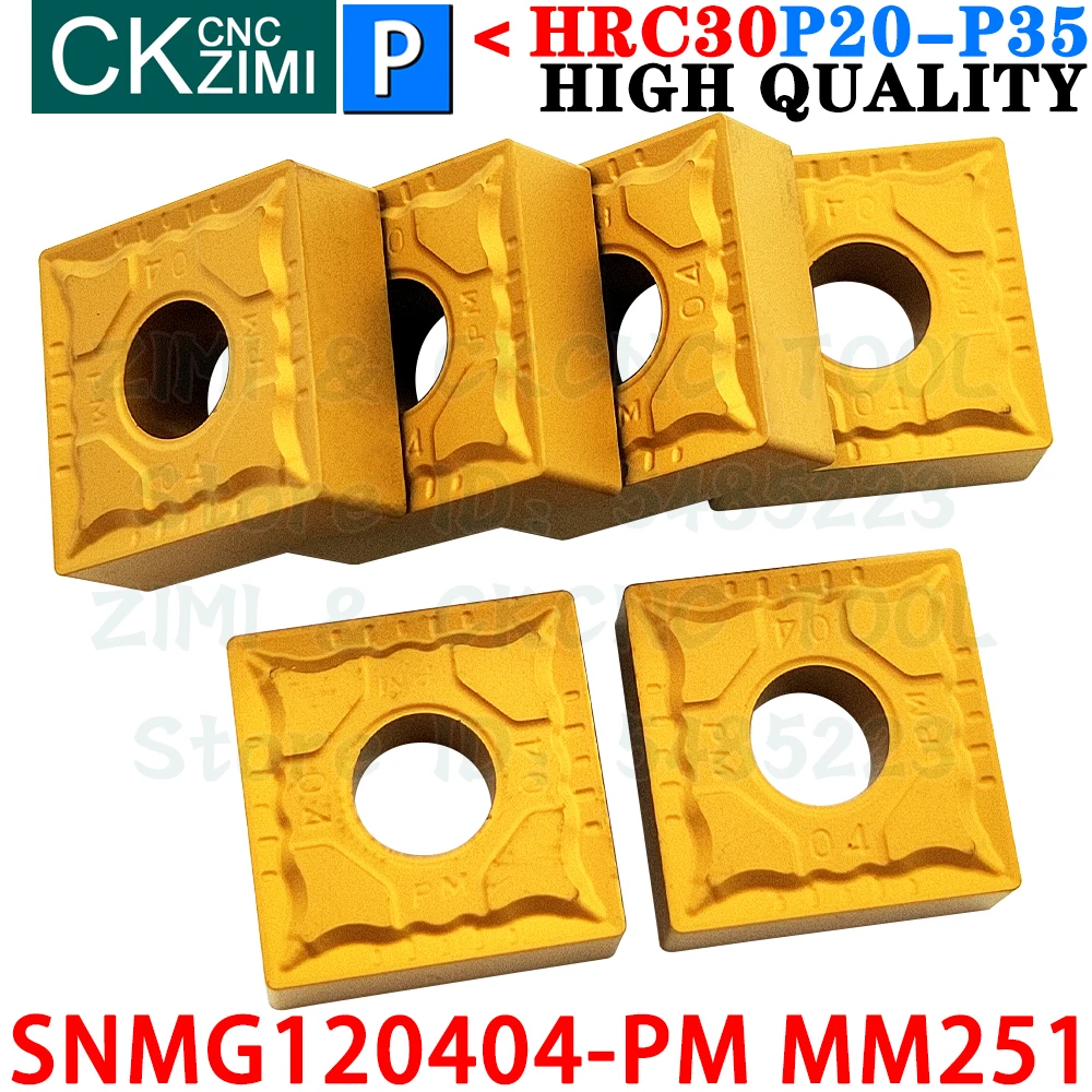 

SNMG120404-PM MM251 SNMG 120404 PM MM251 Твердосплавные пластины Инструмент с отрицательными пластинами для внешней токарной обработки SNMG431 SNMG1204 SNMG 1204 PM Токарный станок по металлу с ЧПУ PVD TiAlN