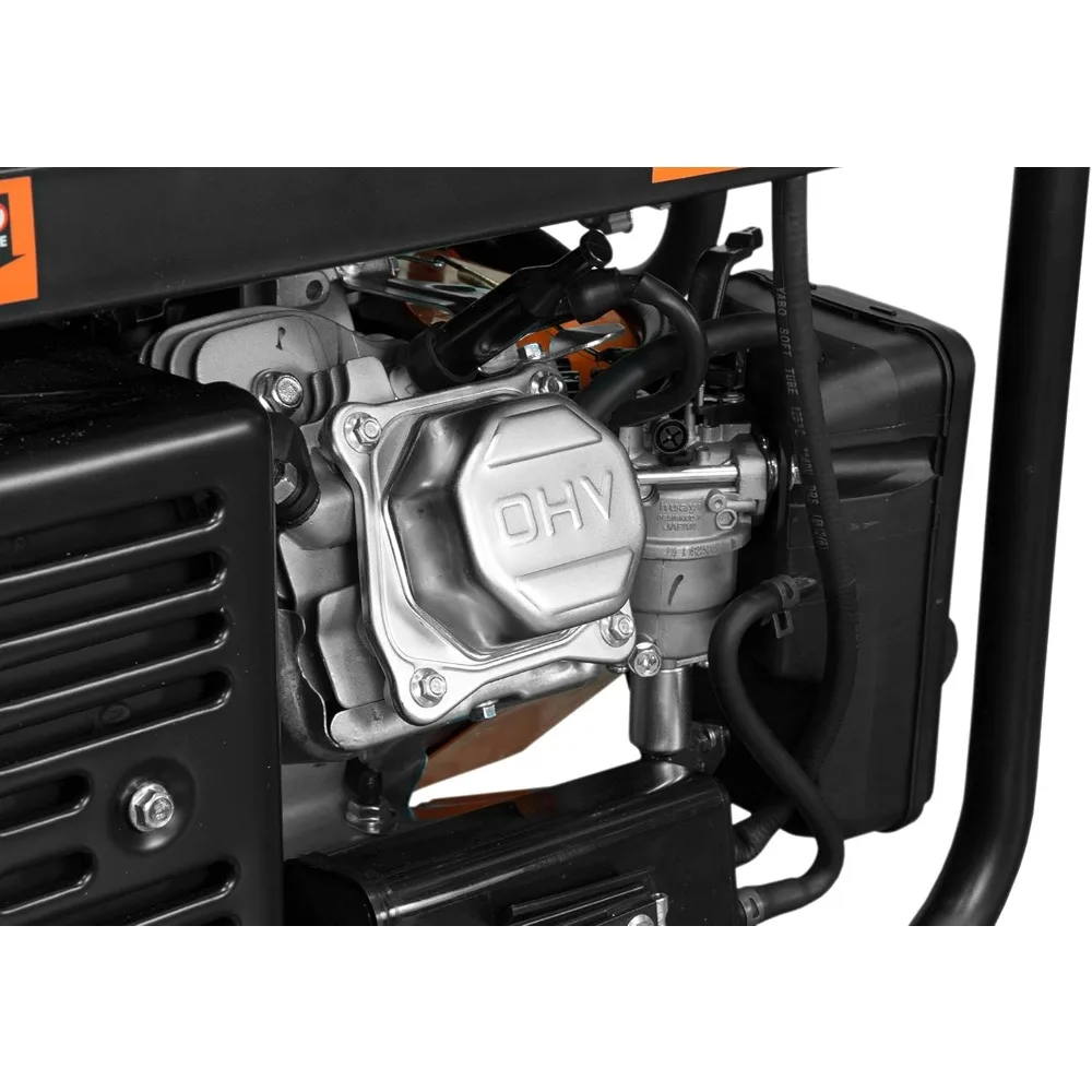 Imagem -06 - Gerador Portátil Dual Fuel Df475t 120v 240v com Início Elétrico Interruptor de Transferência Pronto 4750 w Carb Compatível