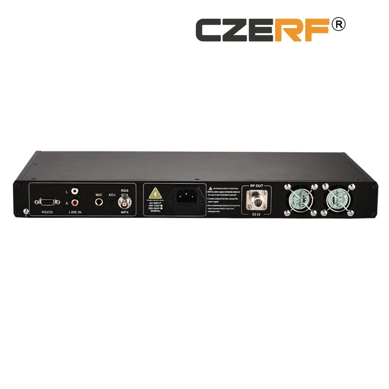 CZERF 50W CZE-T501 Transmissor FM 50W CZERF para Estação de Rádio Transmissor FM rádio