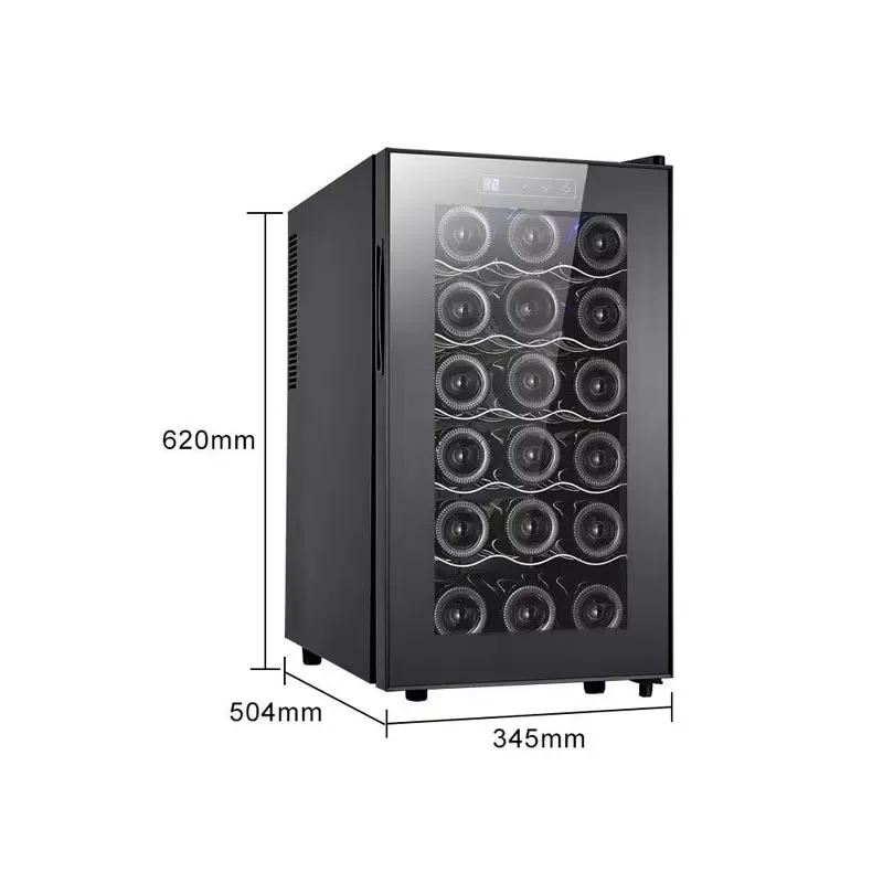 2026for Professional Wine Cooler Refrigerator Wine Cabinet Fridge Freestanding 46L 18 Bottles