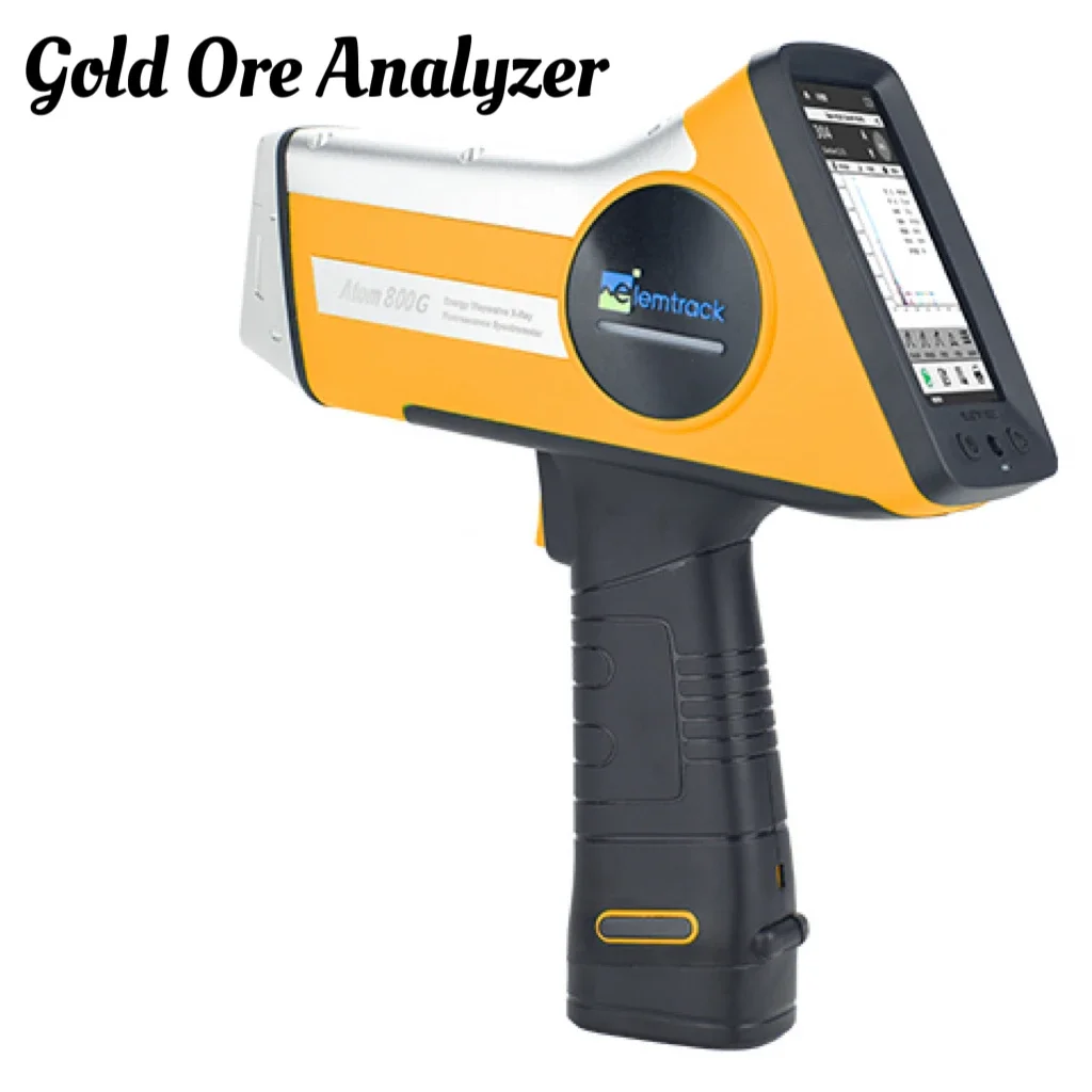 Top Level High Precision ATOM 800G  Gold Ore Detector XRF Gold Ore Analyzer Handheld XRF  Testing