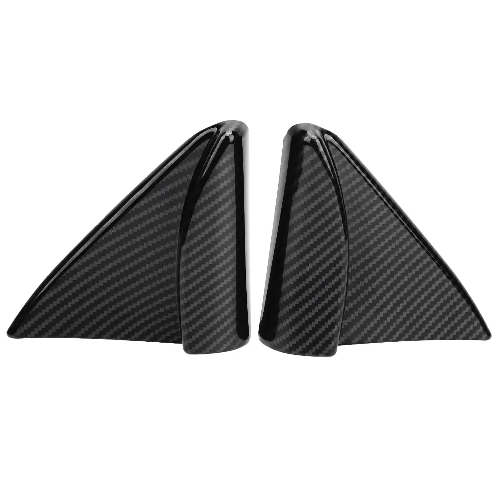 

Interior A Pillar Triangular Trim Windshield Decor Carbon Style Fit for Nissan navara /NP300 frontier 15-19 Car style