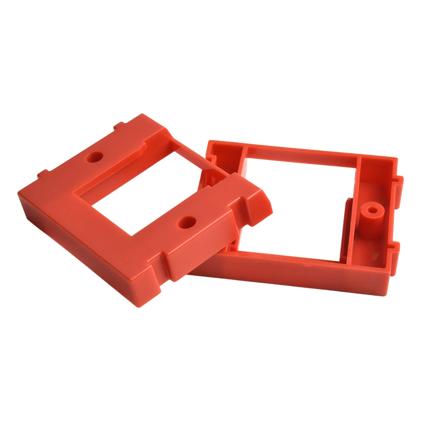 

8.3*7.1*1.5cm Battery Holder Secure Battery Wall Mount Holder ABS Holder Versatile Usage ABS Material Environmentally Friendly