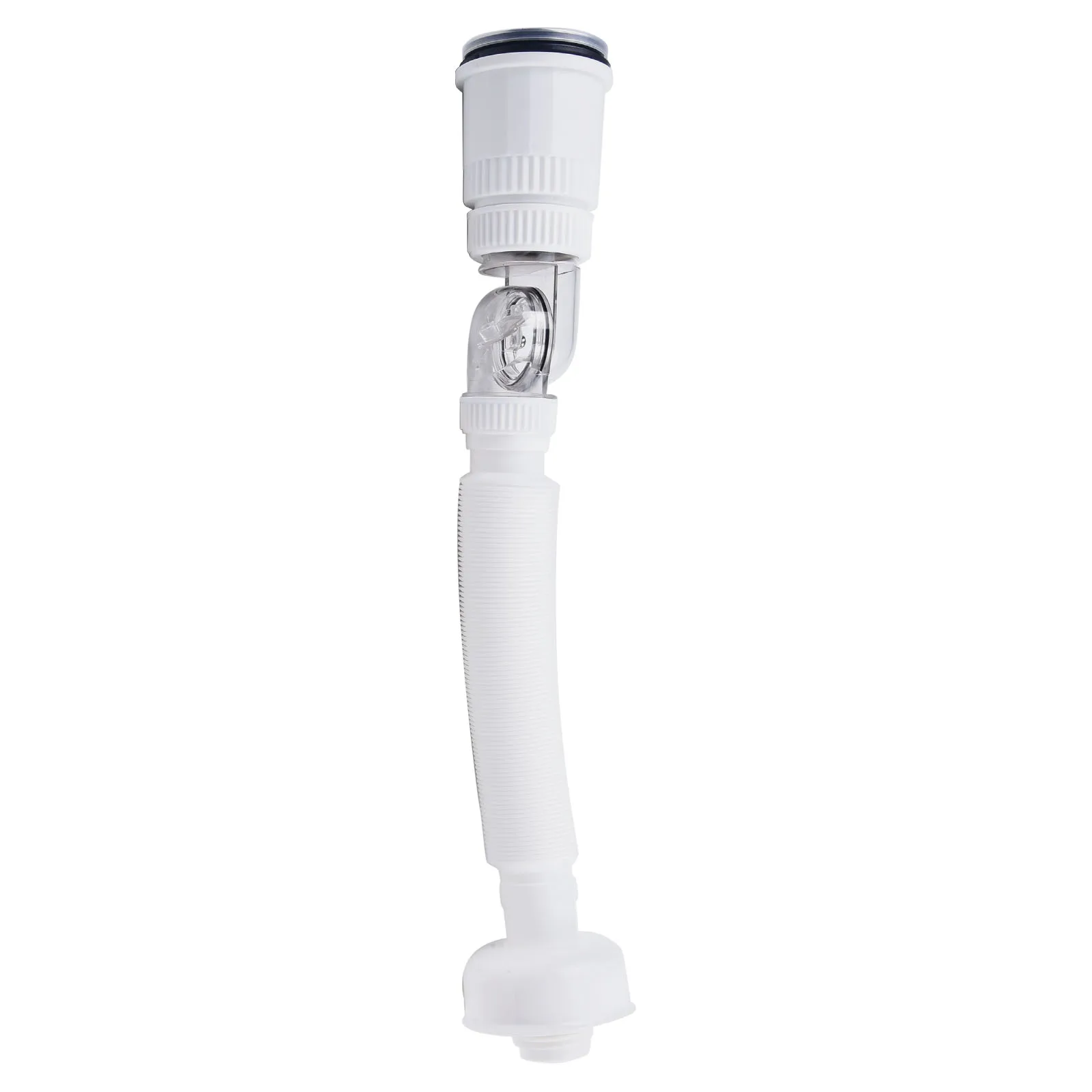 Flip Top Kitchen Sink Drain Pipe Flexible Stretchable Deodorant Strainer Pipeline Bathroom Washbasin Anti Blockage Accessories